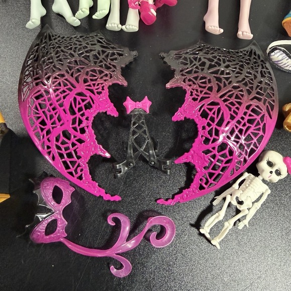 Lot of 7 Monster High Dolls Clothes Accessories 2008-2011 Mattel G1 - Picture 10 of 12